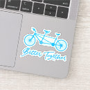 Search for blue cycle stickers Tandem