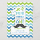 Search for little man birthday invitations Chevron