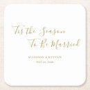 Search for christmas wedding coasters Black and white
