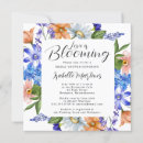 Search for love in bloom bridal shower invitations Summer