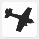 Search for plane stickers Silhouette