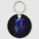 Search for squid key rings Underwater