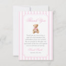 Search for bear pink cards Pink baby shower