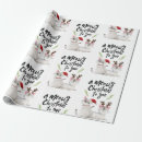 Search for antlers wrapping paper Cat