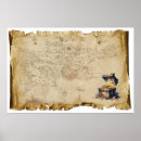 Search for treasure map posters Pirate