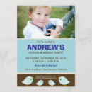 Search for little birdie birthday invitations Birds