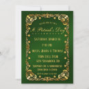Search for elegant st patricks day invitations Gold