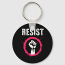 Search for fist key rings Political