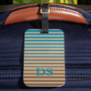 Search for stripe luggage tags Monogrammed