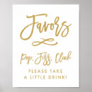 Search for gold bridal shower signs Champagne