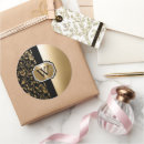 Search for black gold damask stickers Vintage