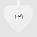 Search for heartbeat christmas tree decorations Lover