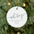 Search for blue christmas tree decorations Baby's first christmas