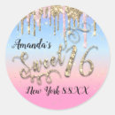 Search for pink confetti stickers Unique