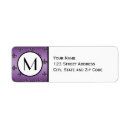 Search for fleur return address labels Purple