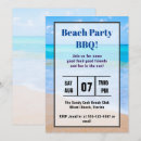 Search for beach barbecues invitations Sand