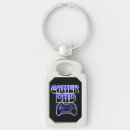 Search for black rectangle key rings Dad