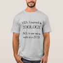 Search for zoology tshirts Zoologist