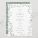 Search for monogram wedding programmes Classic