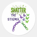 Search for stigma stickers Mental health advocacy