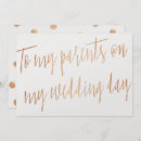 Search for to my parents on my day weddings Calligraphy