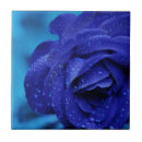 Search for blue roses tiles Unique