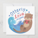 Search for otters in love cards Sea