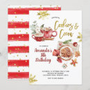 Search for cookie birthday invitations Hot chocolate party