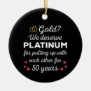 Search for 50th anniversary christmas tree decorations Couple