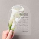 Search for calla lily invitations Contemporary