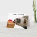 Search for pet ferret cards Whimsical