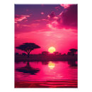 Search for african sunset art Acacia trees