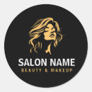Search for makeup business stickers Logo branding