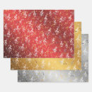 Search for music notes wrapping paper Abstract