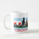 Search for chicago city mugs Illustration