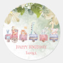 Search for jungle zoo party stickers Birthday