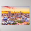 Search for baltimore travel posters Sunset