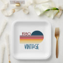 Search for 1980 paper plates Vintage