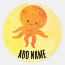 Search for cartoon octopus stickers Marine