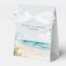 Search for beach wedding favour boxes Watercolor