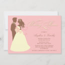 Search for bridal silhouette invitations Stylish