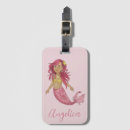 Search for little mermaid luggage tags Purple