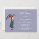 Search for purple umbrella baby shower invitations Colourful