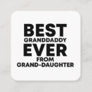 Search for grandad business cards Fathers