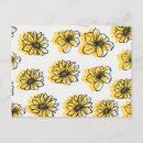 Search for yellow sunflowers postcards Daisy