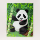 Search for panda bear puzzles Bamboo