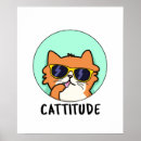 Search for with attitude posters Cat lover