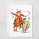 Search for vintage cowboy christmas cards Funny