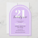 Search for chic 21st birthday invitations Simple
