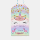 Search for unicorn gift tags Baby girl